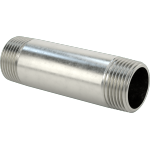 CECHKGCG Standard-Wall Stainless Steel Threaded Pipe Nipples and Pipe