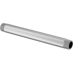 FEHANCC Standard-Wall Stainless Steel Threaded Pipe Nipples and Pipe