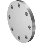 BEECNCE Low-Pressure Stainless Steel Unthreaded Pipe Flanges