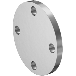 EDFAFKDIF Low-Pressure Stainless Steel Unthreaded Pipe Flanges