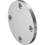 EDGBFKFHG Low-Pressure Stainless Steel Unthreaded Pipe Flanges