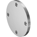 EDGBFKFHI Low-Pressure Stainless Steel Unthreaded Pipe Flanges