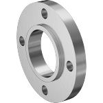 EEGIFKBIG Low-Pressure Stainless Steel Unthreaded Pipe Flanges